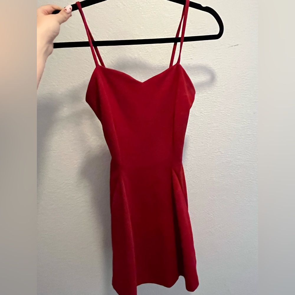 Formal Short Red Dress